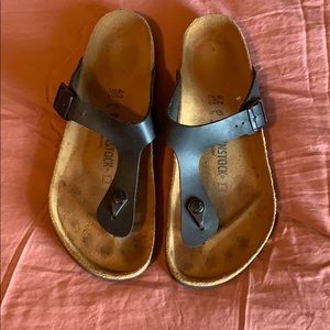 Black Birkenstock sandal sz 42